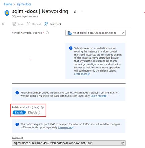Image result for SQL Managed Instance Service Endpoint