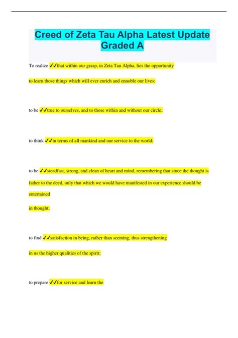 Zeta Tau Alpha Bundled Exams Questions and Answers (2023/2024 ...