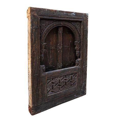 Buy Wooden Doors | Kather Jherokha With Panjurli Varha Mask | Shop at ...