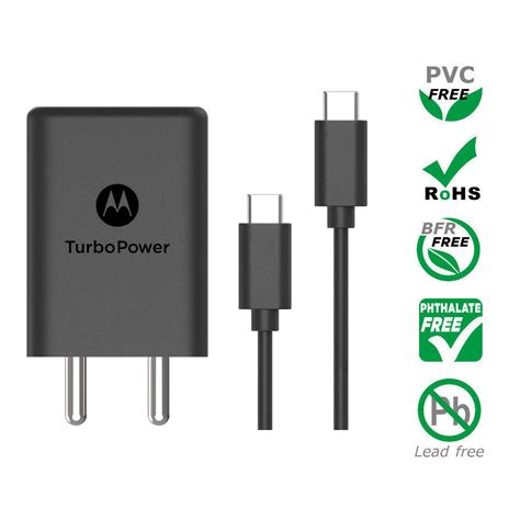 TurboPower 27W Wall Charger USB-C – Motorola Chargers — India
