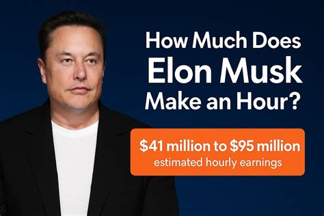 How Much Does Elon Musk Make an Hour? Wealth Explained - globaleranews.com