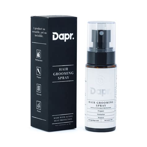 Hair Grooming Spray - Instant Texture & Heat Protection – Dapr.