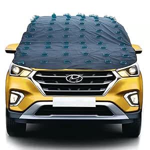 AUTOUNIKO Waterproof Spike Car Cover for Maruti Suzuki Brezza for Dogs ...