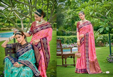 Sangam Varnika Silk Heavy Banarasi Saree Collection
