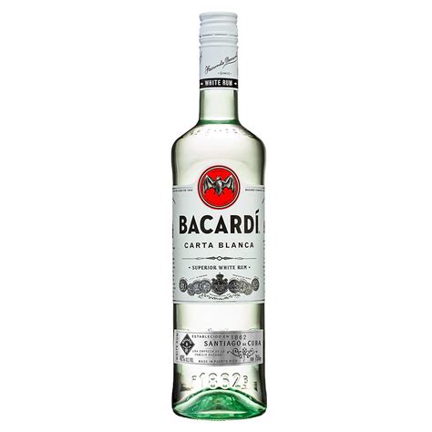 Bacardi Carta Blanca Superior White Rum – QKAWine
