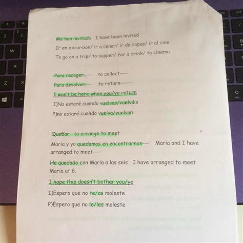 My Diary In Spanish at Alan Matheny blog