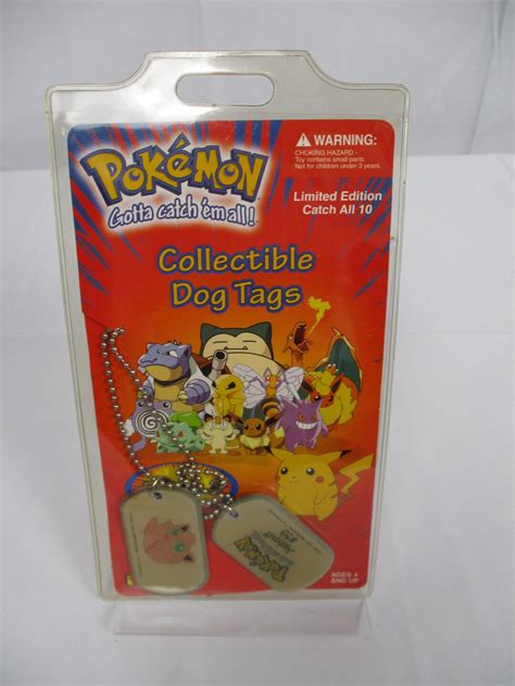 Pokémon "gotta Catch 'em All" Collectible Dog Tags - Jigglypuff - Etsy