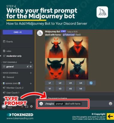How to Add Midjourney Bot to Discord in 4 Easy Steps — Tokenized