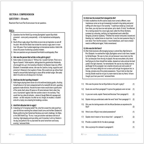 Image result for English Language Paper 1 Guide Grade 12