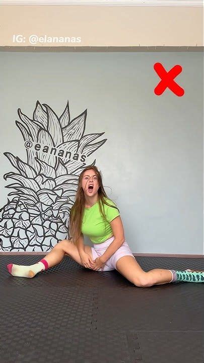 Image result for Gymnastics Tutorial Splits Beginner