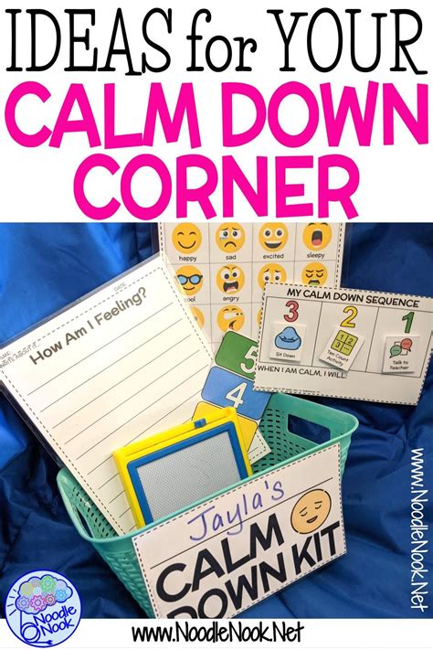 Calm down corner ideas in an autism classroom – Artofit