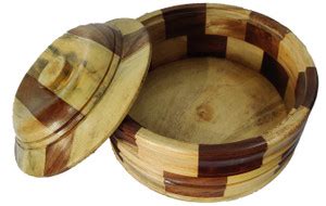 art export Wooden Carving Casserole Serve Casserole Price in India ...