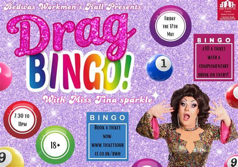 Drag Bingo with Miss Tina Sparkle, Old Newport Road, Bedwas, Caerphilly ...