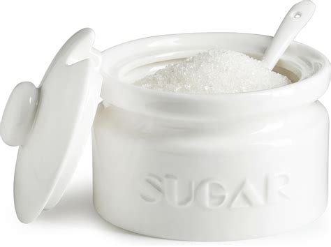 Amazon.com | Gomakren Sugar Bowl with Lid and Spoon, Sugar Container ...