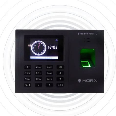 MORX Time Attandnace System - MORX BIOTIME MR110 Trader - Wholesaler ...