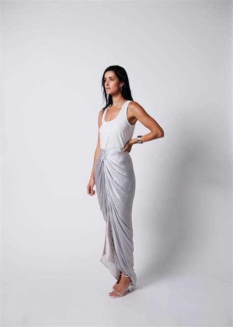 Nora Draped Skirt – 431-88