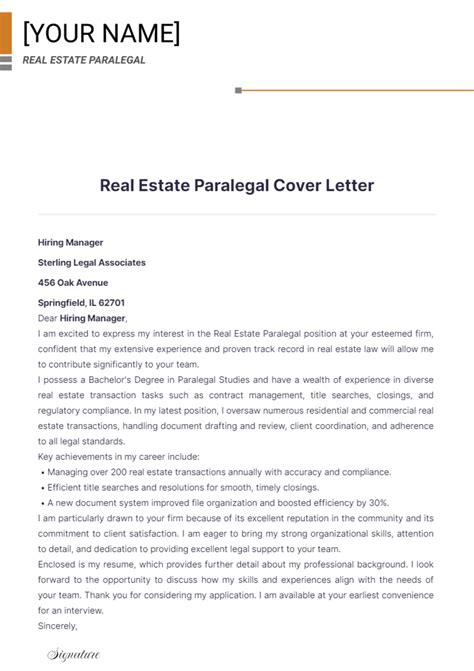 Real Estate Paralegal