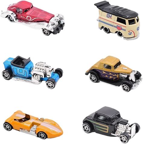 Hot Wheels 5-Car Pack of 1:64 Scale Vehicles, Gift For Collectors ...