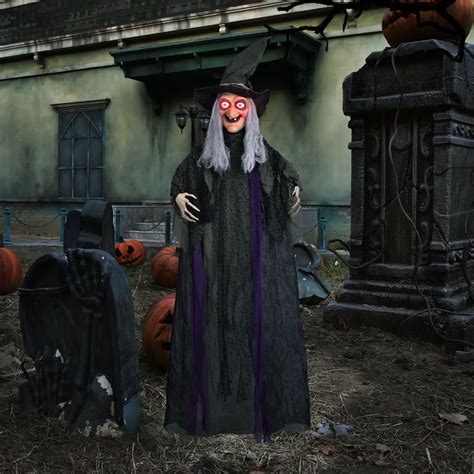 Buy Fun Little Toys Glow in the Dark Witch Decor with Sound, 80 ...