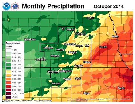 2014 Monthly Precipitation Maps