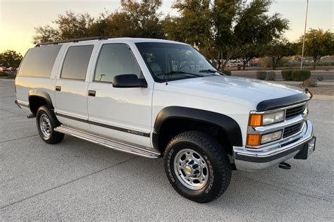 No Reserve: 1996 Chevrolet K2500 Suburban 7.4L 4x4 for sale on BaT Auctions - sold for $18,750 ...