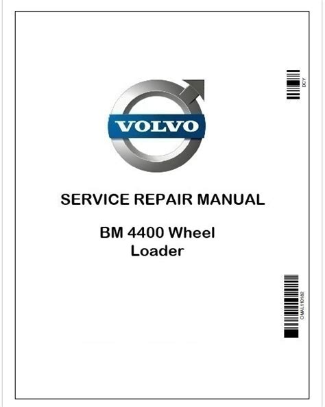 Volvo BM 4400 Wheel Loader Pdf Repair Service Manual