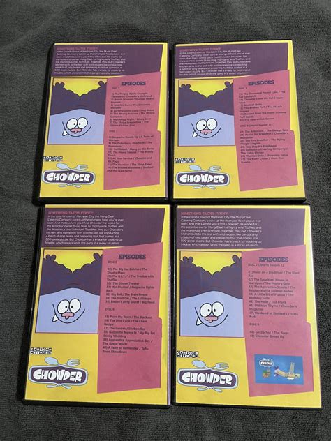 Image result for Chowder DVD Menu