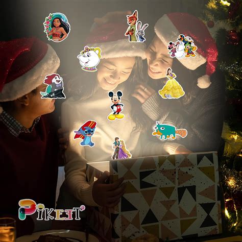Buy PIKEET 100Pcs Cute Cartoon Stickers, 100 Pcs Cute Characters Mixed ...