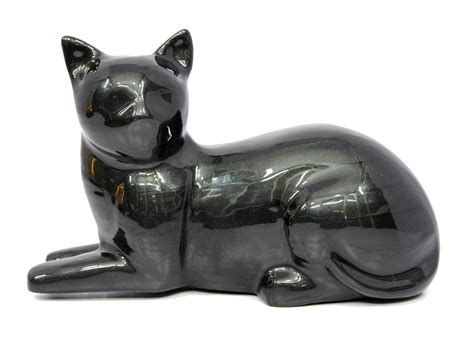 Buy ESPLANADE- Cat Kitten Shape Cremation urn | Memorial Funeral Burial ...