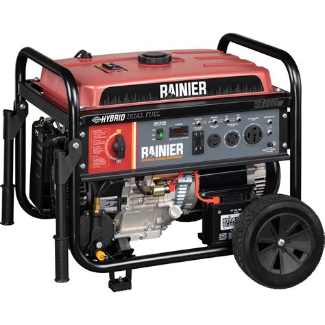 Buy RAINIER R12000DF Dual Fuel ( and Propane) Portable Generator with ...