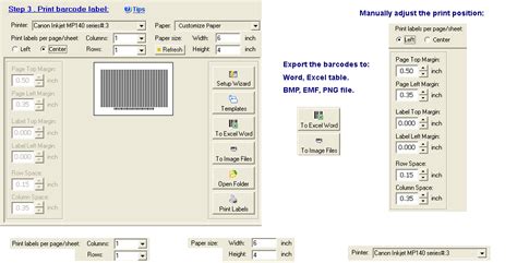 Image result for Barcode Generator and Printer for Excel