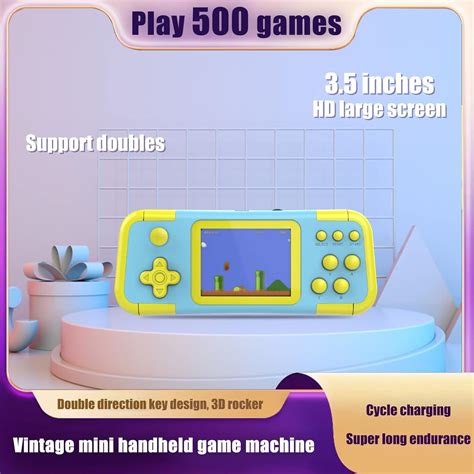 Buy Handheld Games Portable Video Game Player 3.5 Inch Screen Mini ...