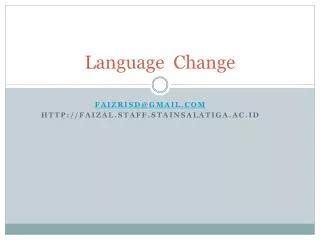Image result for Language Change Examples