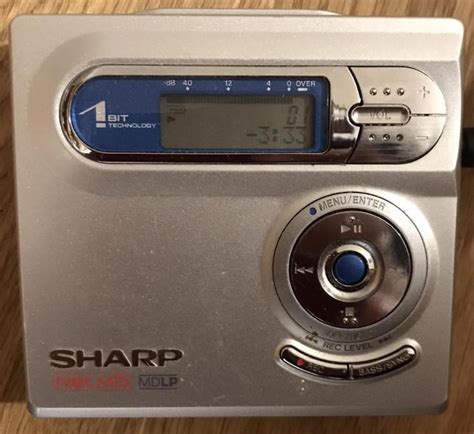 Sharp MiniDisc Recorder User Manual 的图像结果