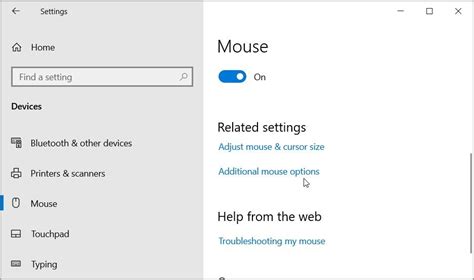Image result for Computer Mouse Settings