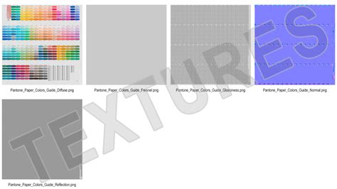 3D model Pantone Paper Color Guide | 3D Molier International