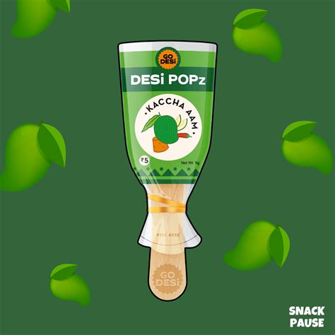 Kaccha Aam Sticks | Pack of 5pcs | GoDesi Popz – Snack Pause India