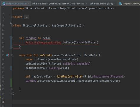 Image result for Android Kotlin Code for View Binding