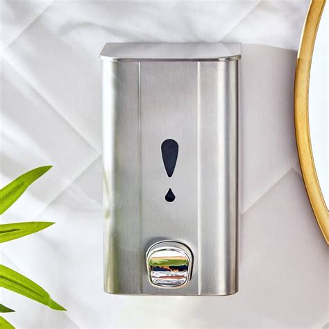 Buy Orion Petra Stainless Steel Wall Mounted Soap Dispenser - 600ml ...