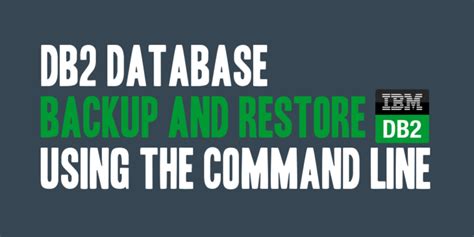Image result for DB2 Backup Database