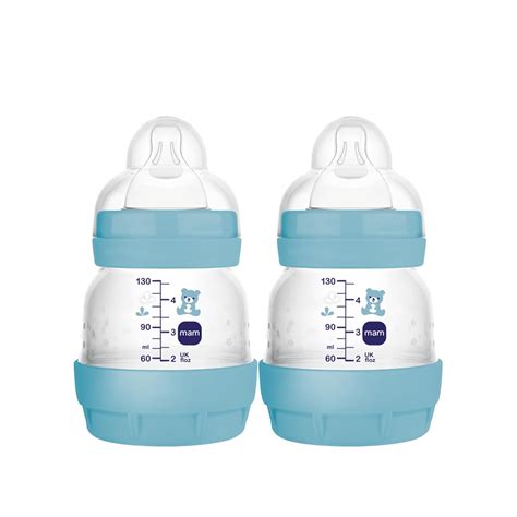 Amazon.com : MAM Easy Start Anti-Colic Baby Bottles, Extra Slow Flow ...