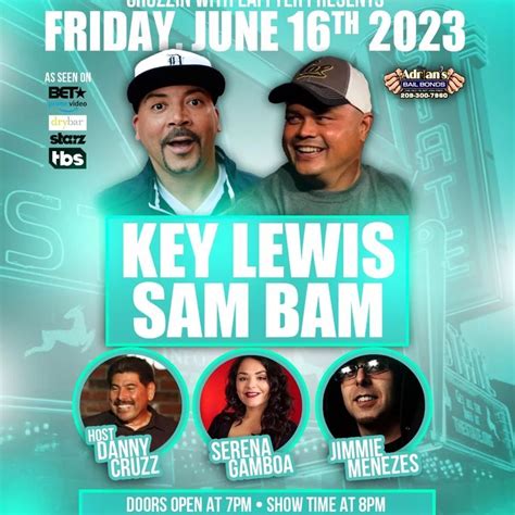Key Lewis, Sam Bam, State Theatre of Modesto, 16 June 2023 | AllEvents.in