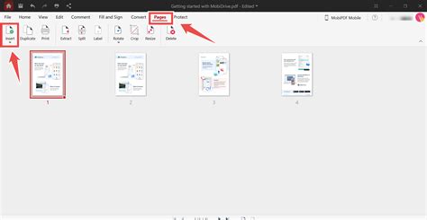 Image result for Insert PDF Pages
