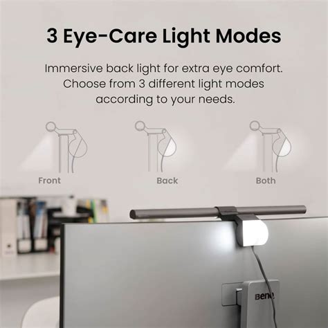 BenQ ScreenBar Halo LED Monitor Light| Lamp with Wireless Controller ...