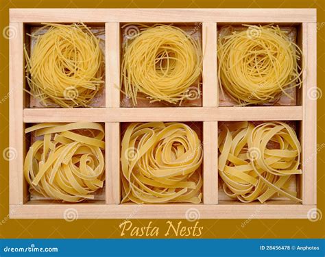 Pasta nests stock photo. Image of assortment, order, tagliate - 28456478