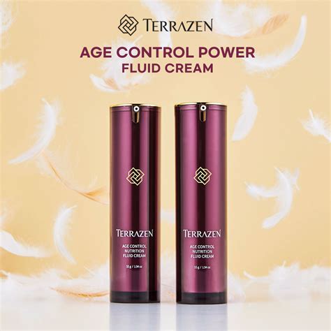 TERRAZEN Age Control Nutrition Fluid Cream: Soft, Restorative Cream th ...