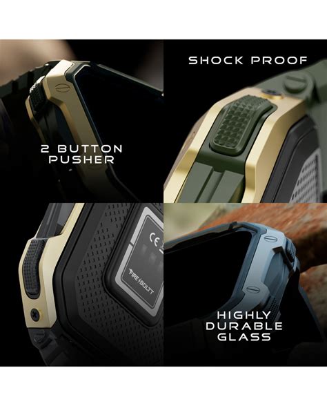 Fire-Boltt Shark 1.83'' Smartwatch with Rugged Outdoor Design ...