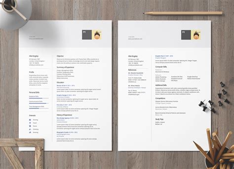 Free Ai, DOC & DOCX Perfect Resume Template And Cover Letter For ...