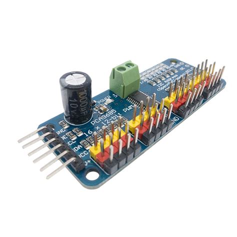 Buy PCA9685 16 CH 12-bit PWM Servo Shield Motor Driver I2C Module Robot ...