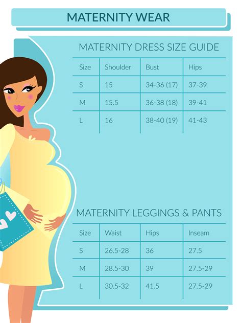 Maternity Size Chart